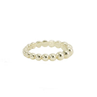 Graduating Bead Band Ring